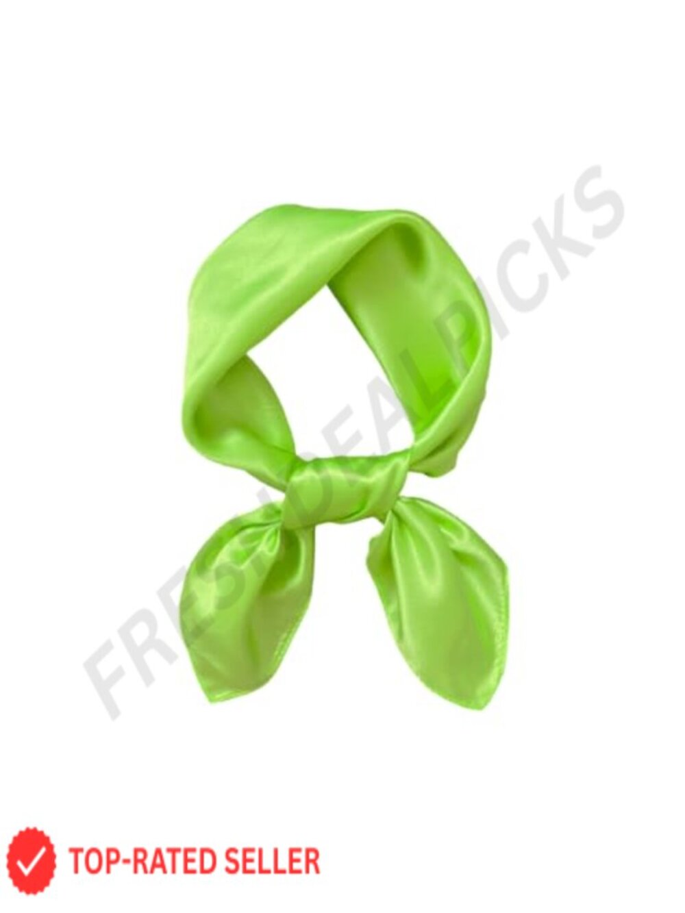 Silk Feeling Satin Square Scarf Lightweight Head Hair Handbag Wrap